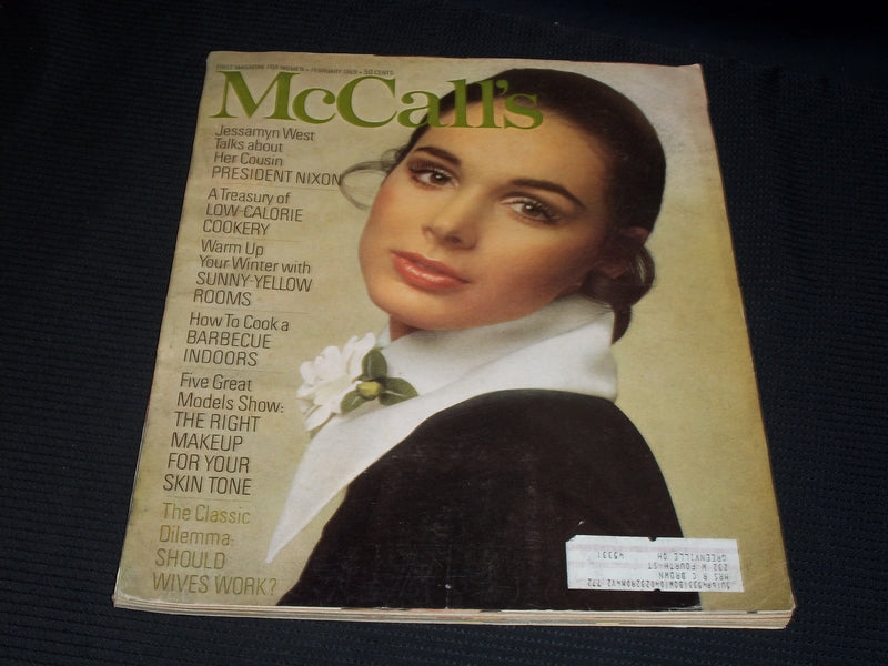 1969 FEBRUARY MCCALL'S MAGAZINE - NICE COLOR COVERS & ADS - E 1138