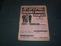 1941 OCTOBER THE NATIONAL POLICE GAZETTE MAGAZINE - DIANE JOHNSON - B 5888