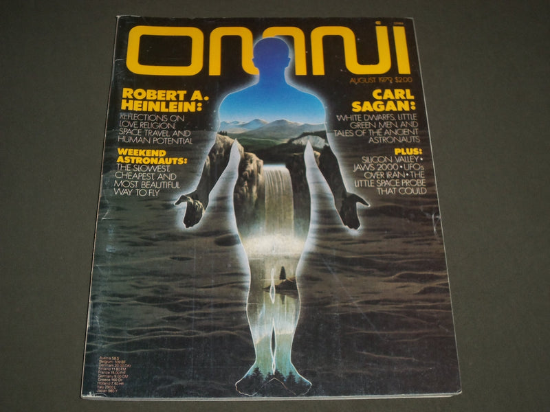 1979 AUGUST OMNI MAGAZINE VOLUME 1 NO. 2 - ROBERT A. HEINLEIN - SP 8550