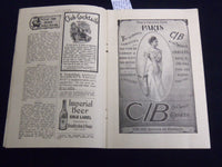 1907 THE MAN OF THE HOUR THEATRE PROGRAM - FAIRBANKS - SAVOY THEATRE - J 9015