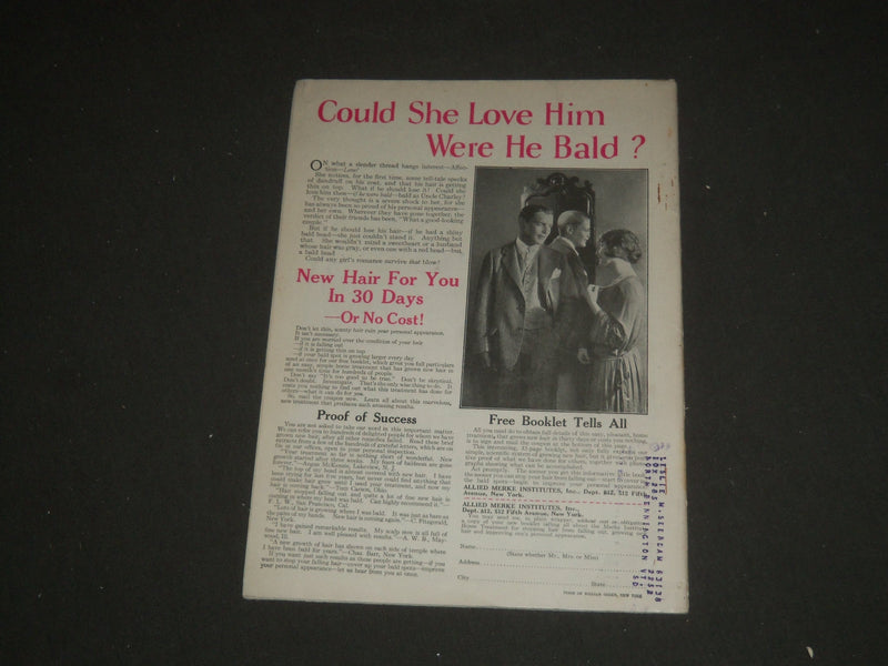 1924 DEC 13 JUDGE MAGAZINE - BETCHA THE KID LIKES THIS STICK O' CANDY!- ST 5453