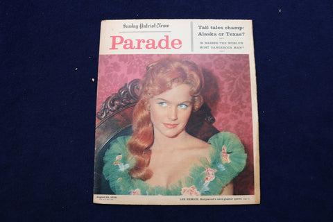 1958 AUGUST 24 PARADE MAGAZINE - LEE REMICK COVER - E 22354
