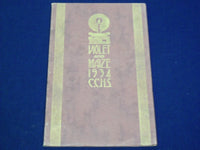 1934 THE VIOLET & MAIZE CHICAGO CHRISTIAN HIGH SCHOOL YEARBOOK - PHOTOS - YB 548