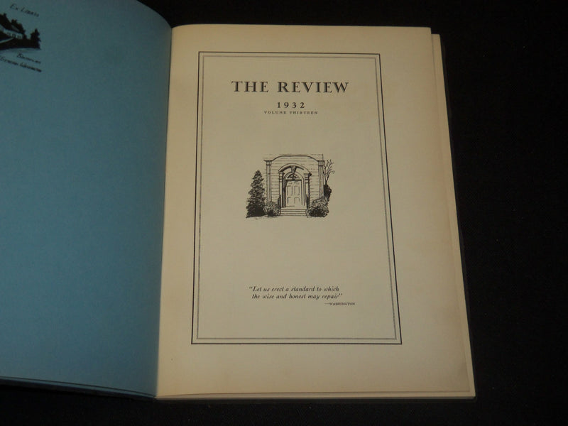 1932 THE REVIEW CORAOPOLIS HIGH SCHOOL YEARBOOK - PENNSYLVANIA - YB 1895