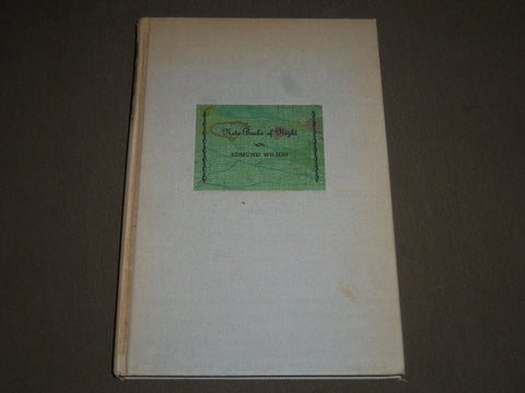 1942 NOTE-BOOKS OF NIGHT BY EDMUND WILSON - HARDCOVER - KD 4157
