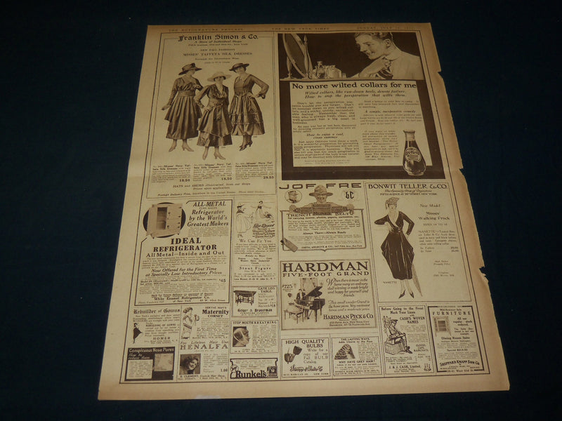 1917 JULY 15 NEW YORK TIMES ROTO PICTURE SECTION - RUSSIAN COMMISSION - NT 8989