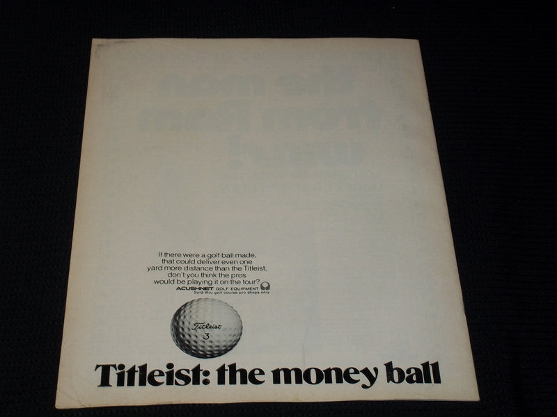 1972 SEPTEMBER 1 GOLF WORLD NEWSWEEKLY MAGAZINE - JACK NICKLAUS COVER - E 6067