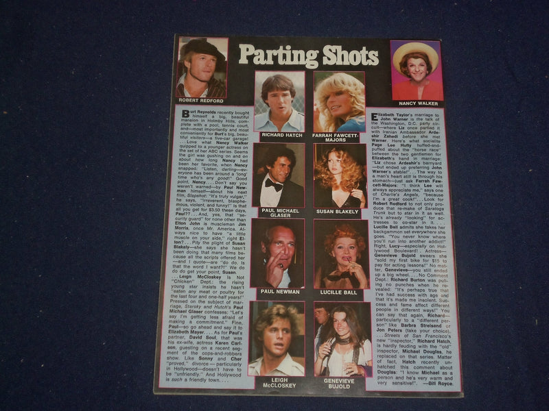 1977 FEBRUARY PREVIEW MAGAZINE - ELVIS PRESLEY - PHOTOS - ST 5889