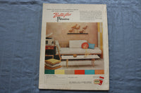 1957 DECEMBER HOUSE BEAUTIFUL MAGAZINE - 1957 CHRISTMAS ORNAMENTS - E 9387