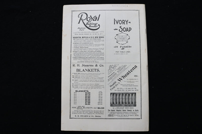 1894 SEPTEMBER 27 THE CONGREGATIONALIST MAGAZINE - GEORGE WHITEFIELD - K 2321