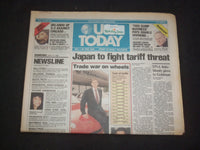 1995 MAY 17 USA TODAY NEWSPAPER - JAPAN TO FIGHT TARIFF THREAT - NP 7797