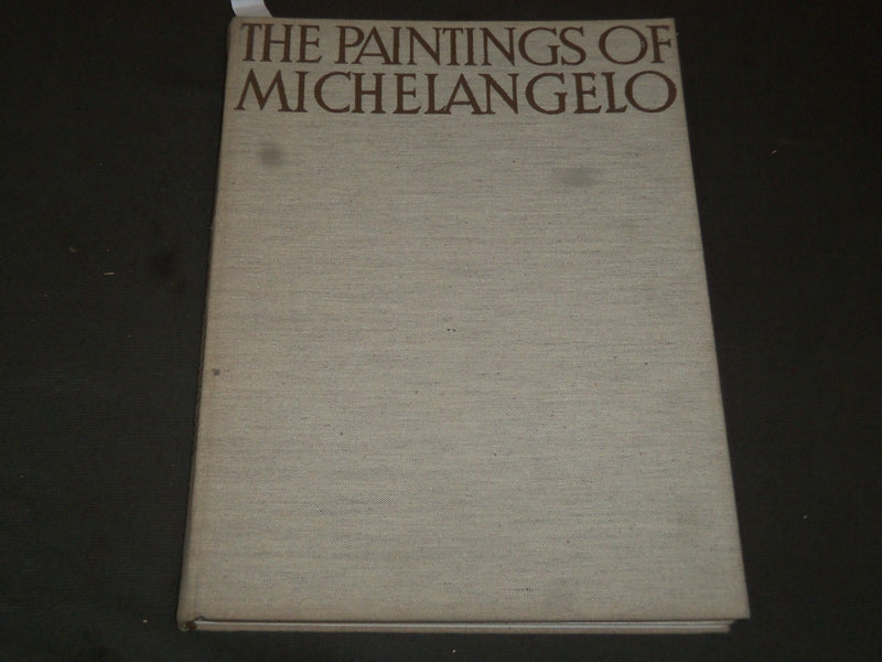 1939 THE PAINTINGS OF MICHEL ANGELO HARDCOVER BOOK - GREAT PRINTS - KD 3598
