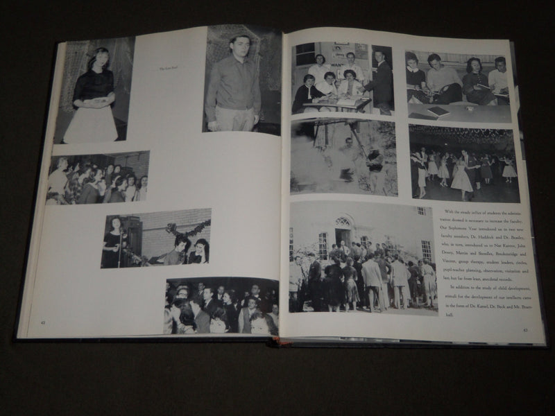 1961 TOWER JERSEY CITY STATE COLLEGE YEARBOOK - NEW JERSEY - PHOTOS - YB 1424