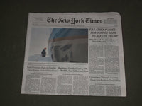 2017 MARCH 6 NEW YORK TIMES - FBI CHIEF PUSHES FOR JUSTICE DEPT TO REFUTE TRUMP