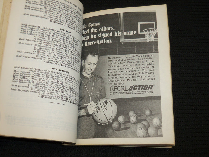 1968-1969 OFFICIAL NBA GUIDE EDITED BY HASKELL COHEN - WEST - ROBERTSON - J 6924