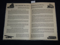 1940'S NEW ENGLAND VACATIONS COST LESS THIS YEAR BOOK - J 8703