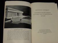 1962-1967 PRINCETON UNIVERSITY GRADUATE PROGRAM DIRECTORIES LOT OF 5 - J 9905