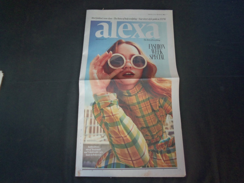 2019 SEPTEMBE 4 NEW YORK POST ALEXA SECTION - KAITLYN DEVER COVER - NP 4013