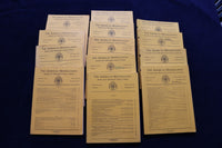 1979-1985 THE AMERICAN MINERALOGIST JOURNAL - LOT OF 13 - O 3378