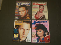 1987-1991 HOLLYWOOD THEN AND NOW MAGAZINE - LOT OF 9 - O 3074
