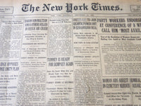 1927 SEPTEMBER 24 NEW YORK TIMES - TUNNEY IS READY FOR DEMPSEY AGAIN - NT 6376