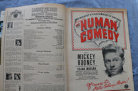 1943 JUNE MOTION PICTURE COMBINED W/HOLLYWOOD MAGAZINE - GINGER ROGERS- ST 1003I