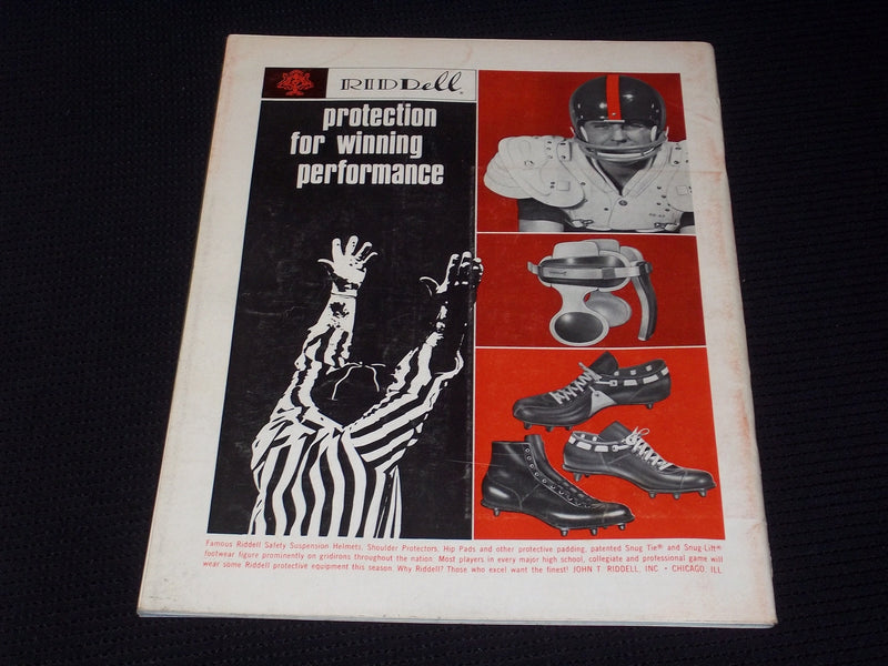 1966 SEPTEMBER COACH & ATHLETE MAGAZINE - GRAVES & STEVE SPURRIER UF - E 3093