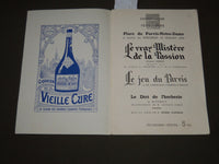 1937 JULY 30 LE VRAY MISTERE DE LA PASSION FRENCH PROGRAM - ST 5125