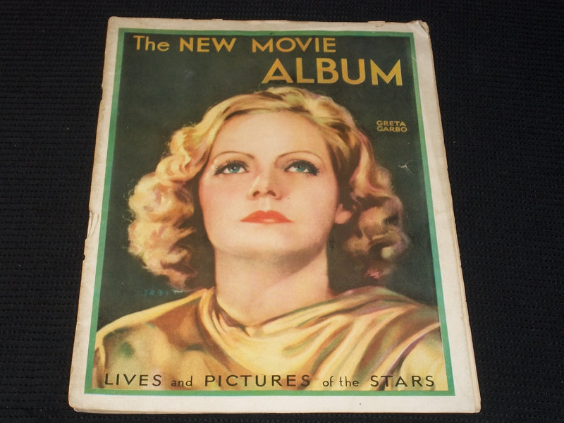 1930 VOL. 1 #1 THE NEW MOVIE ALBUM MAGAZINE - GREATA GARBO FRONT COVER - E 6368