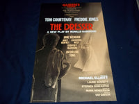 1980 THE DRESSER RONALD HARWOOD QUEEN'S THEATER POSTER TOM COURTENAY - P 182