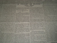 1929 APRIL-JUNE LE TEMPS FRENCH NEWSPAPER BOUND VOLUME - VB 17