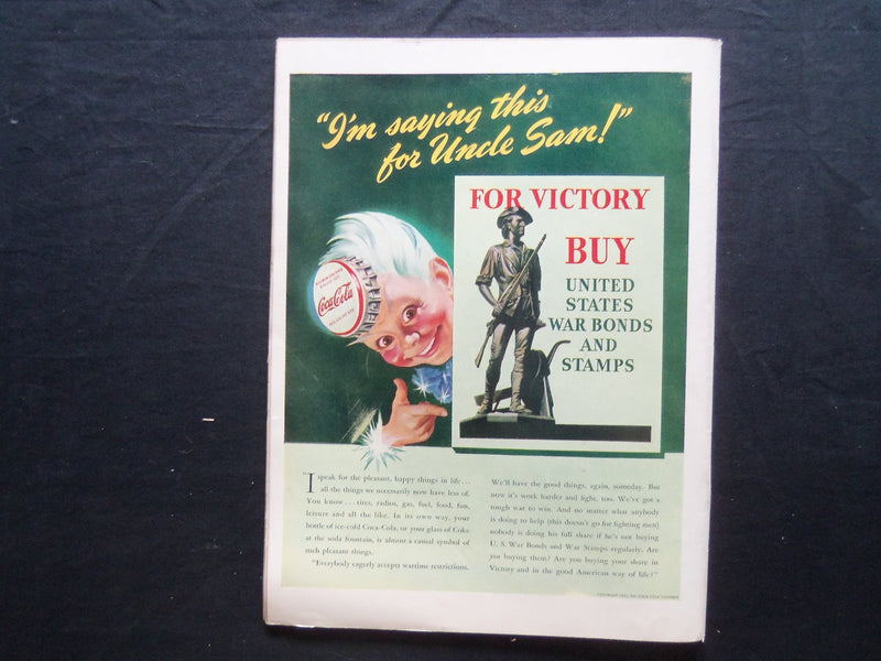 1943 APRIL 5 LIFE MAGAZINE - MONTGOMERY BERETS IN FASHION - L 333