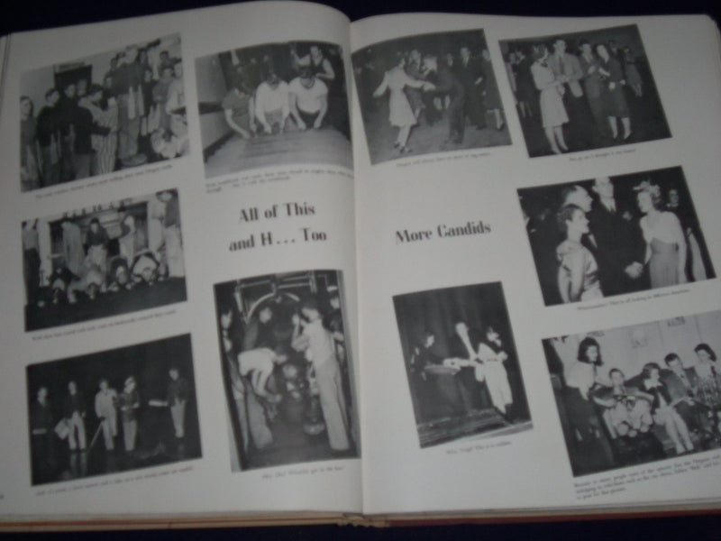 1941 OREGANA UNIVERSITY OF EUGENE OREGON YEARBOOK - GREAT PHOTOS - YB 876