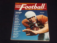 1961 STREET & SMITH'S COLLEGE FOOTBALL MAGAZINE - CHRIS GILBERT - E 7853