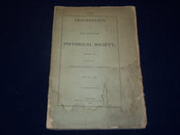 1872-1873 NEW HAMPSHIRE HISTORICAL SOCIETY PROCEEDINGS - SEMI-CENTENNIAL- J 4414