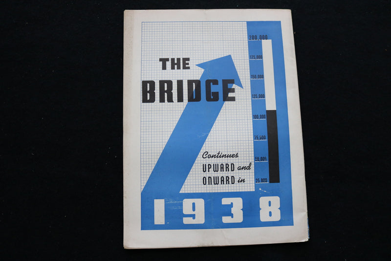 1938 MARCH THE BRIDGE MAGAZINE - SPRING SNIFFLES COVER - SP 4925Q