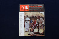 1965 FEB LA VIE AFRICAINE MAGAZINE-REALISME POST-COLONIAL COVER -FRENCH- E 11256