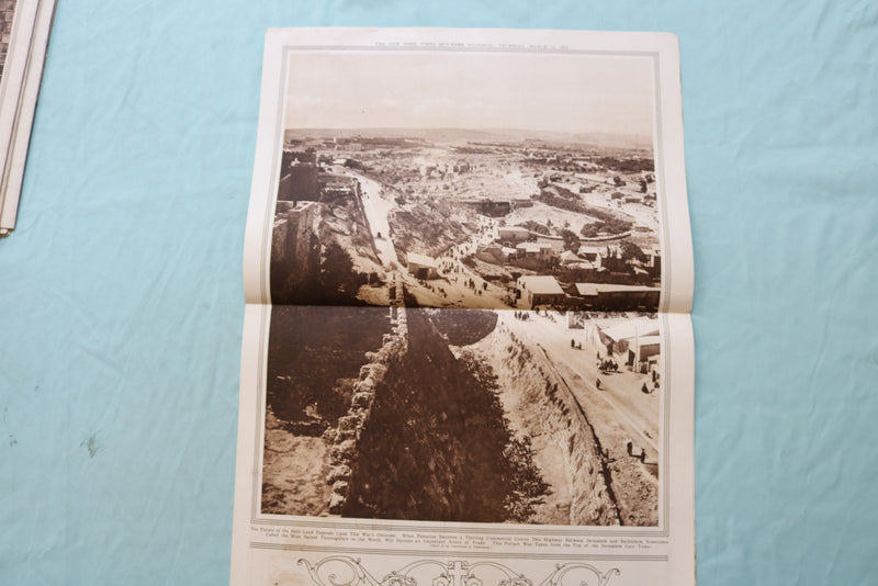 1915 MARCH 11 NEW YORK TIMES MID-WEEK PICTORIAL - HOLY MAN OF THE EAST - NP 9131