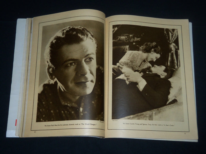 1934 JANUARY MODERN SCREEN MOVIE MAGAZINE - ANN HARDING COVER - M 393