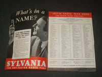1937-1938 RADIO YEAR BOOK - TRADE DIRECTORY - SOFTCOVER - ST 997F