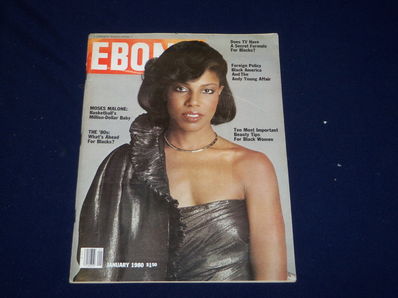 1980 JANUARY EBONY MAGAZINE - BEAUTY TIPS FOR BLACK WOMEN COVER - SP 9521