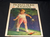 1926 JULY PEOPLE'S HOME JOURNAL MAGAZINE NICE ILLUSTRATED COVER ART - E 2782