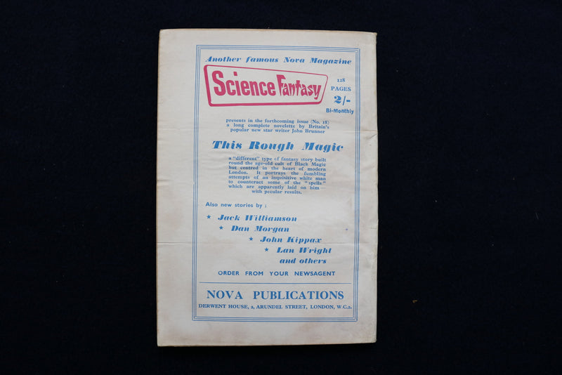 1956 MARCH NEW WORLDS SOFTCOVER DIGEST MAGAZINE - VOLUME 15, NUMBER 45 - K 418