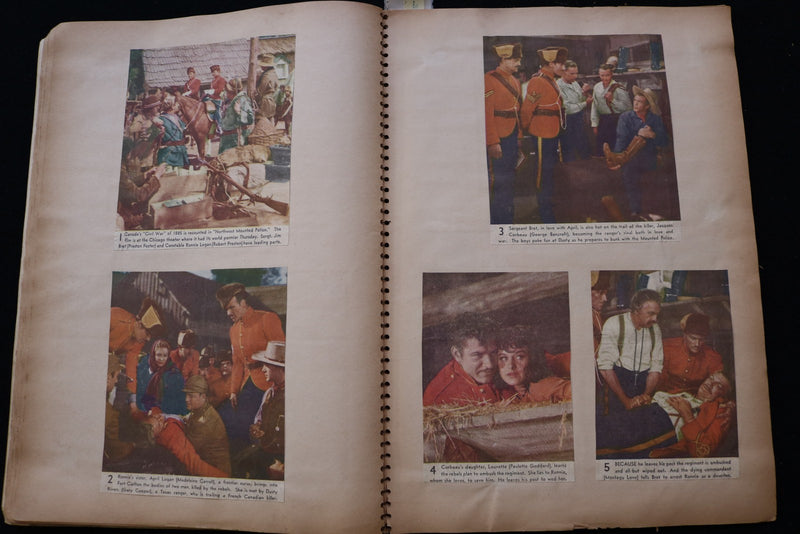 1930'S HOLLYWOOD STARS SCRAPBOOK - HENRY FONDA - CLARK GABLE - E 24946