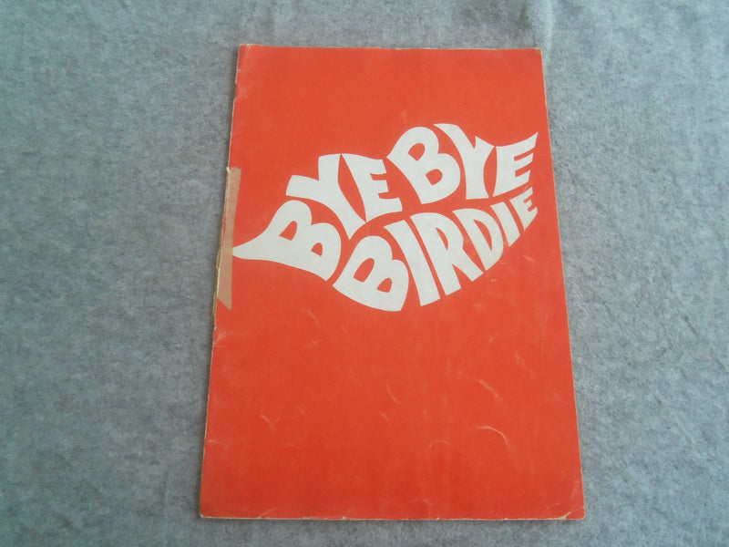 1961 BYE BYE BIRDIE BROADWAY PROGRAM - DICK PATTERSON - KAY MEDFORD - J 7615