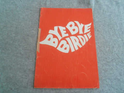 1961 BYE BYE BIRDIE BROADWAY PROGRAM - DICK PATTERSON - KAY MEDFORD - J 7615