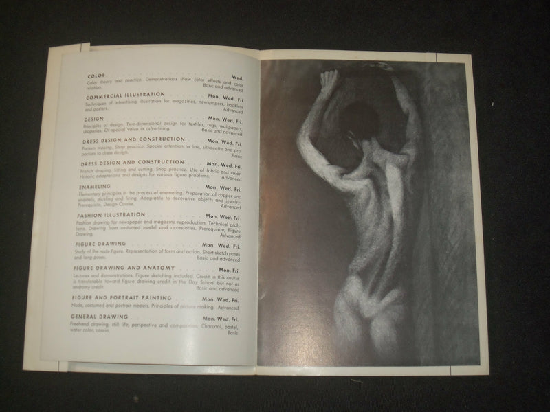 1950'S ART INSTITUE OF CHICAGO - EVENING AND SATURDAY SCHOOLS - J 6360