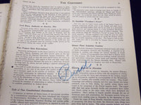1922 JANUARY-JUNE THE CONTINENT MAGAZINE BOUND VOLUME - NICE ADS - KD 1945