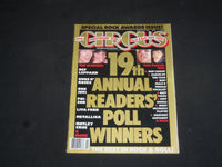 1989 FEB 28 CIRCUS MAGAZINE - 19TH ANNUAL READERS' POLL WINNERS - SP 7623