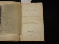 1839 THE SCHOOL BOY BOOK BY JOHN S. C. ABBOTT - BOSTON - K 2193